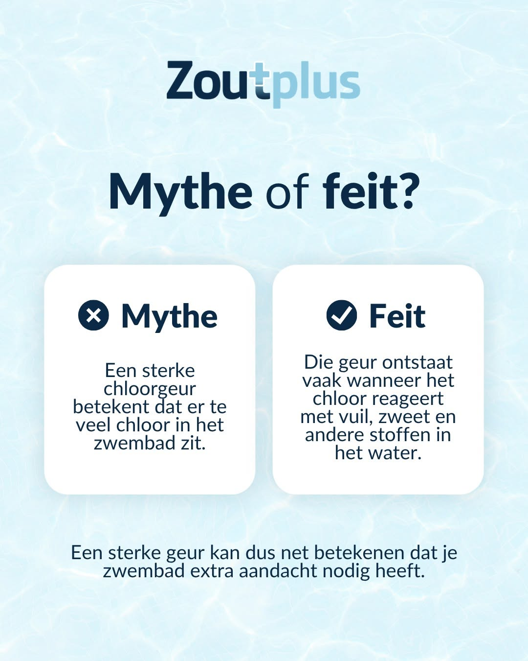 Mythe of feit over chloorgeur